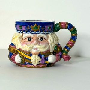 Decorative Father Christmas Mug